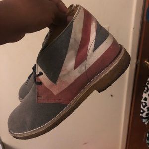 U.K. flag desert boot